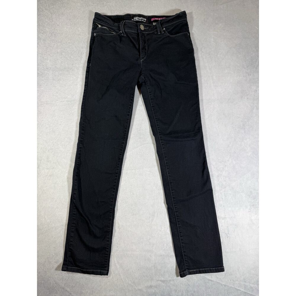 Signature by Levi Strauss Women’s Straight Leg Jeans - Black